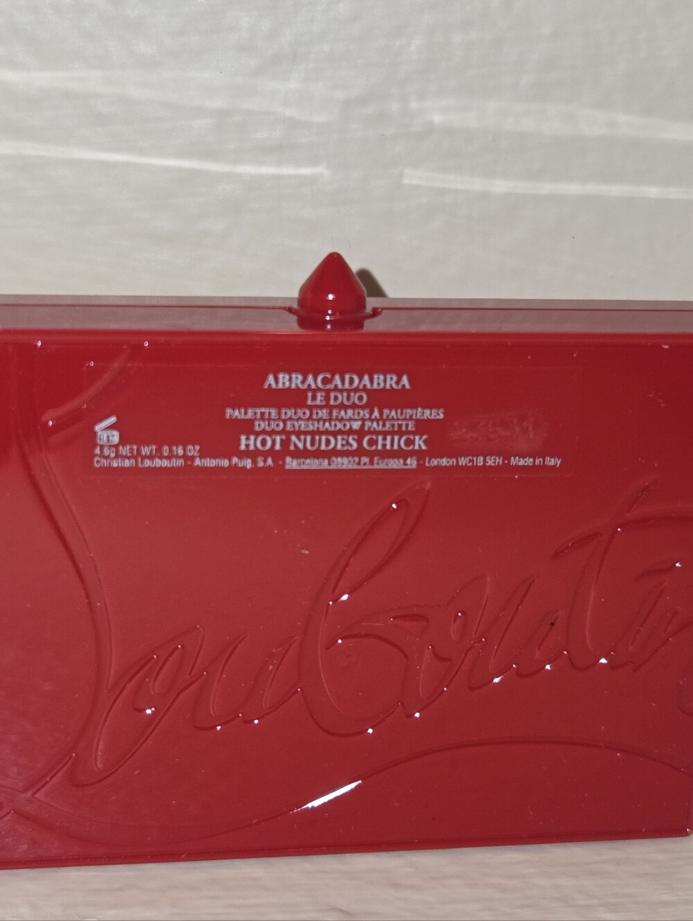 Christian Louboutin Abracadabra Le Duo Eyeshadow Palette - Red
